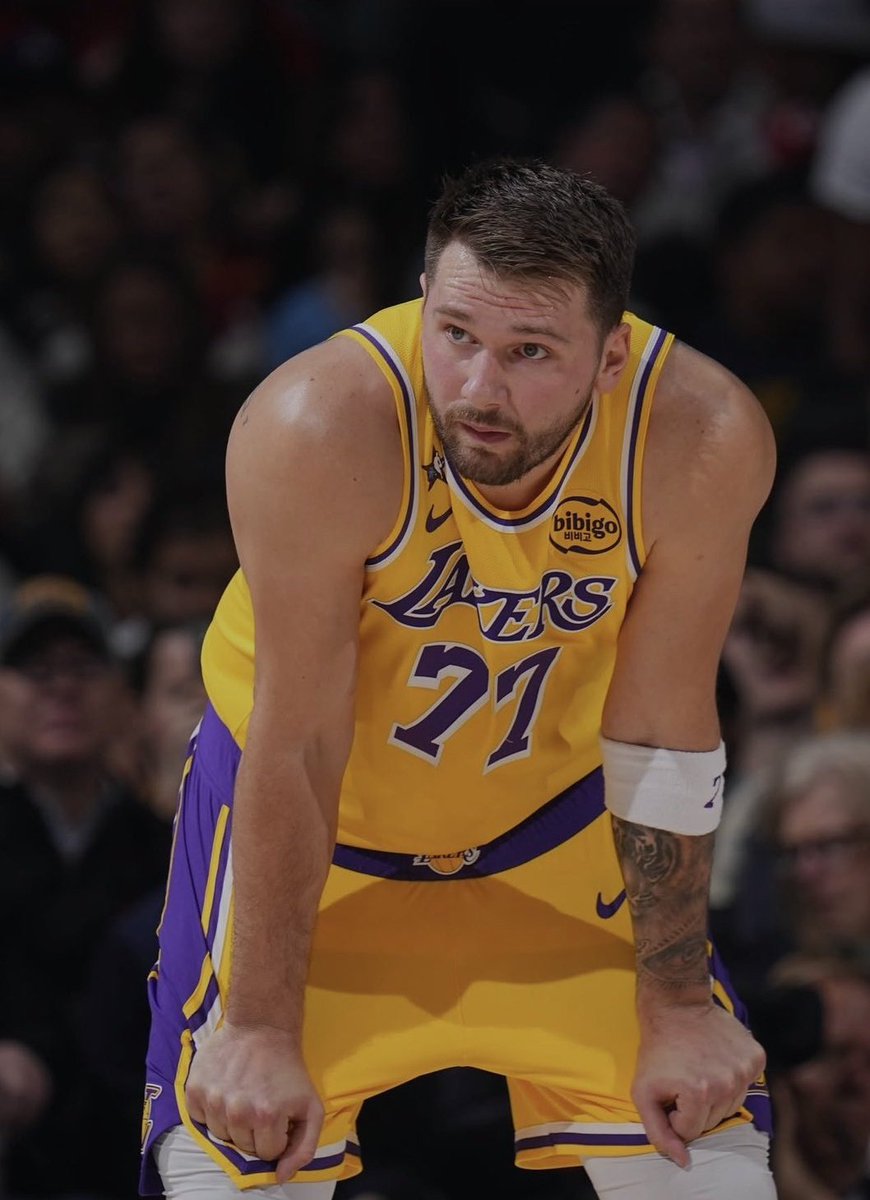 BronMuse's tweet photo. Rob Pelinka has officially punted Luka's first full season as a Laker. https://t.co/hJvkuG5qnM