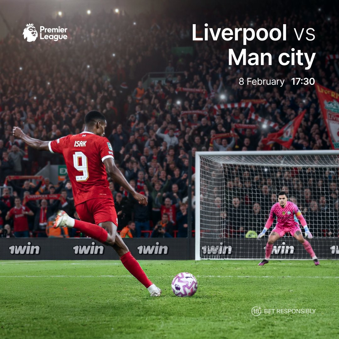Liverpool vs Manchester City rarely needs extra drama. 

Mohamed Salah tests City’s backline, while Haaland waits for space to strike. Does the press decide this one, or does patience win in the end?

🔗1win-nigeria.mssg.me