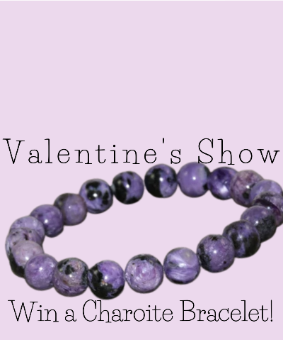 Manic_Mermaids's tweet photo. TONIGHT! Win a Charoite Bracelet from Russia (Value $100) - perfect for your Valentine! - https://t.co/PxyNPnFBMe https://t.co/J4NLYGapah