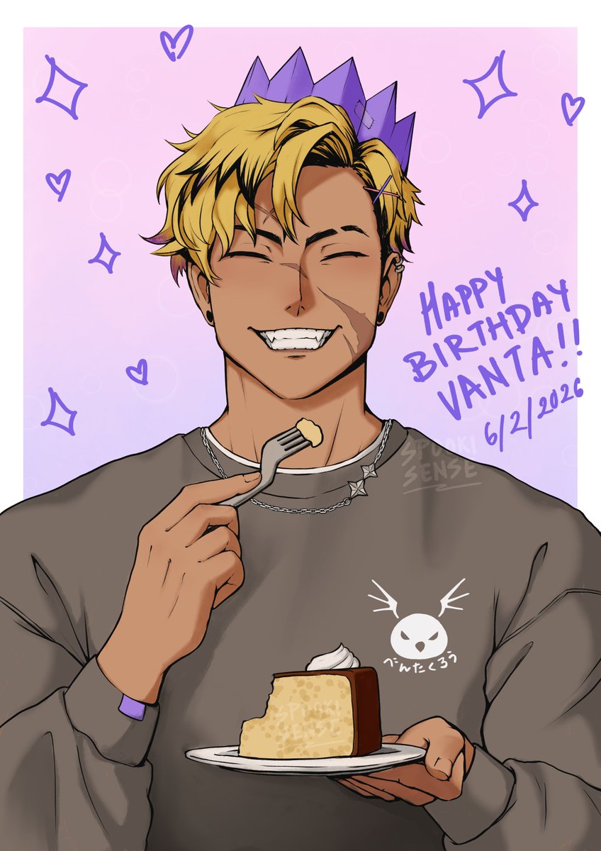 SpookiSense's tweet photo. Happy Birthday to this big guy!!!! 🎉
#CakeBringer2026 #Vantalism https://t.co/FfVf7c2AVY