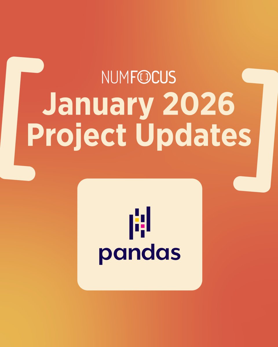 NumFOCUS tweet media