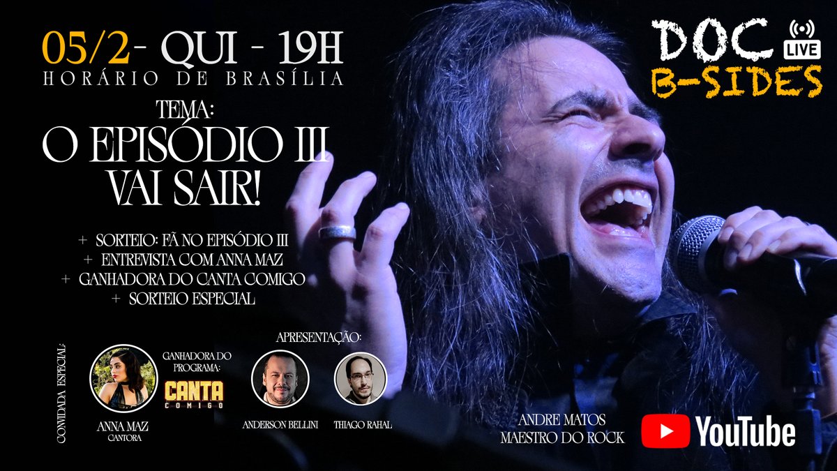 Andre Matos - Maestro do Rock tweet media