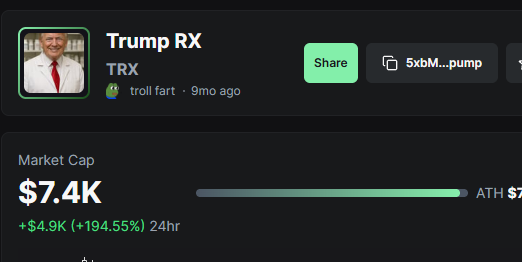 FOmoroso1's tweet image. dang bros this is more og $trumpRX 9 month old

5xbMgPqe684mZX5CnuZZzTHM3SxDZ4zFKtvUZ6bxpump