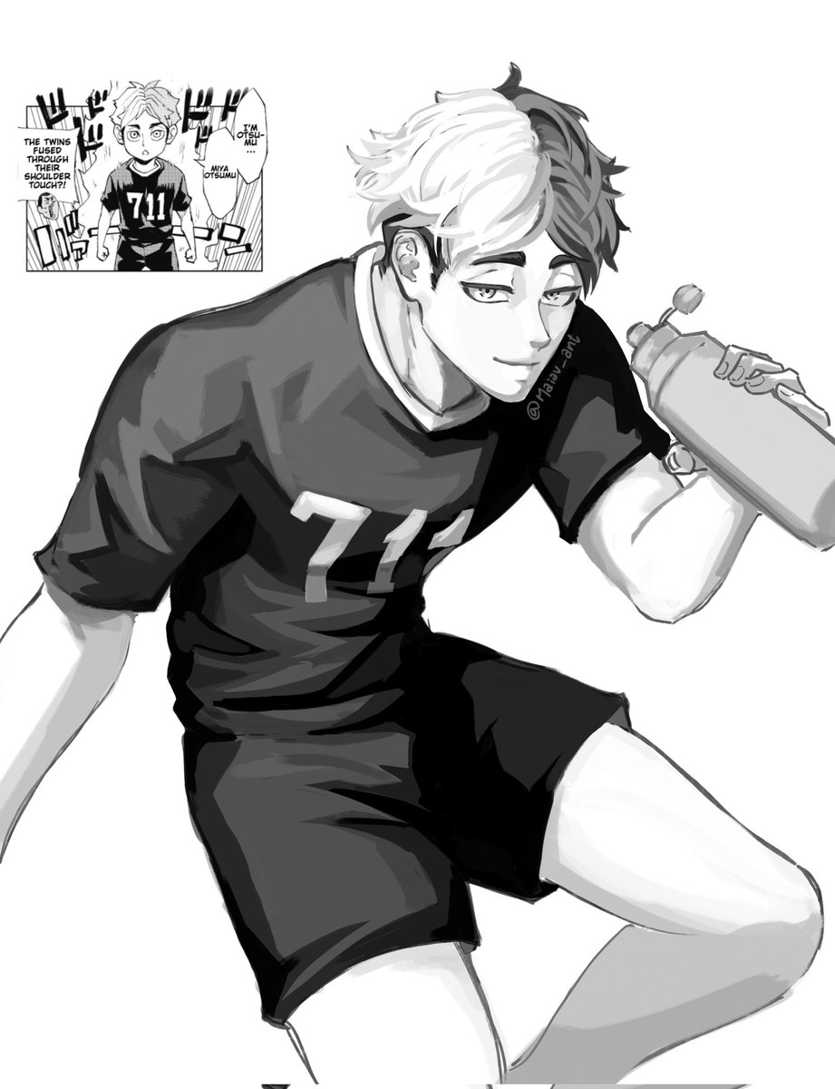 Low quality Otsumu

#haikyuufanart