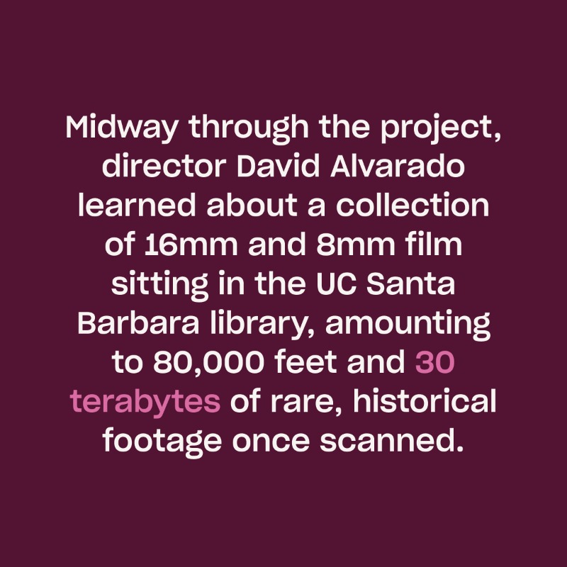 Dropbox's tweet photo. Some directors would shudder at 30 terabytes of history. David Alvarado saw an opportunity.

Go behind the scenes of the award-winning documentary “American Pachuco: The Legend of Luis Valdez” → https://t.co/IOp7jqDFP9