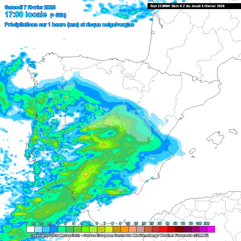 weatherelpilar's tweet photo. 🚨😳Parece broma pero no lo es… este sábado los modelos comienzan a coincidir en una posible nevada en la capital por la tarde, con acumulaciones de varios centímetros. Aún no es seguro, pero la situación empieza a ponerse muy interesante. Seguiremos atentos 👀❄️ #nieve #madrid https://t.co/rUTZRxJQme