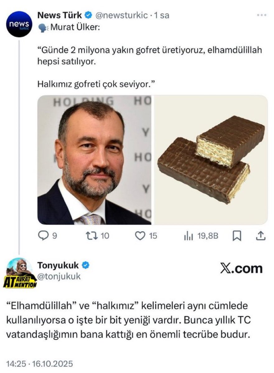 Şu aile ve sktiriboktan Eti yüzünden nesillerdir bombok bisküviler, çikolatalar, şekerler yedik, durduk.

Global markaları hep engellediler, hep önlerini kestiler.

Sokayım albeninize, metronuza, çikolatalı gofretinize.

Avrupada bi markete girince yaşayamadığım çocukluk
