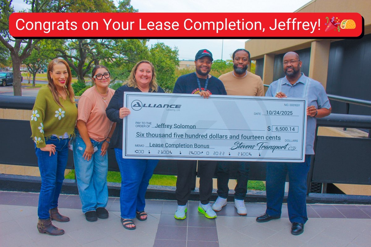 Drive4Stevens's tweet image. The risk was his. The work was his. And now, the title is his. 🗝️

Jeffrey Solomon bet on himself when he started his lease, and he didn't blink. He crossed the finish line and turned that truck into his own legacy.

Congratulations, Boss.  🤝

#StevensTransport #OwnerOperator
