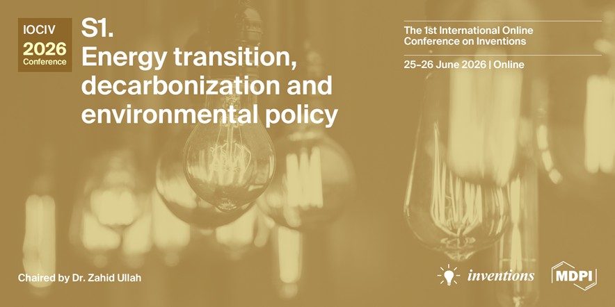 📢 Join us for the insightful Session "Energy transition, decarbonization and environmental policy" chaired by Dr. Zahid Ullah, from <a href="/polimi/">Politecnico di Milano</a> at #IOCIV2026!
🗓️ Learn more: sciforum.net/event/IOCIV202…

#MDPIConference #openaccess #engineering #renewableenergy #environmentalpolicy