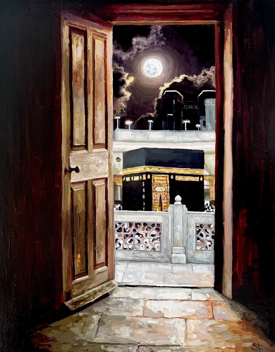 My new oil painting, The Invitation