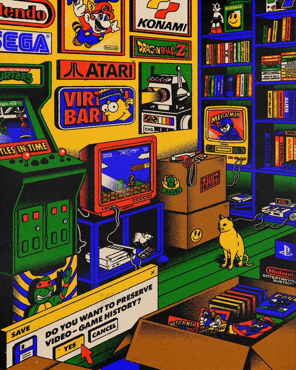 ColonelFalcon's tweet image. Mentally I’m here. 

#gaming #GamingCommunity #Retrogamers