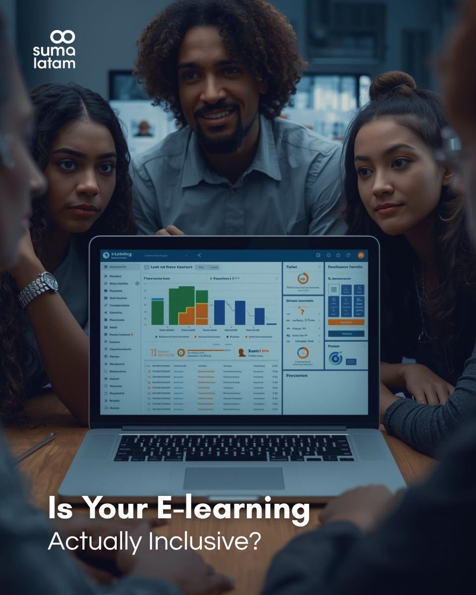 📚 Inclusive e-learning?
 ✅ Clear pace
 ✅ Subtitles
 ✅ Local examples
 We help you build training for everyone.
 #Elearning #Accessibility #InclusiveDesign #Localization #SumaLatam