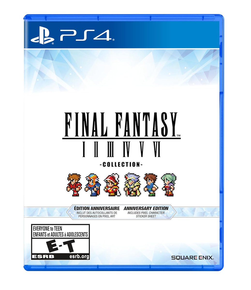 videogamedeals's tweet photo. FINAL FANTASY I-VI Collection Anniversary Edition (PS4) $43.86 via Amazon (Prime Eligible). https://t.co/8BkLdbBXDg https://t.co/ijpKnsokIJ