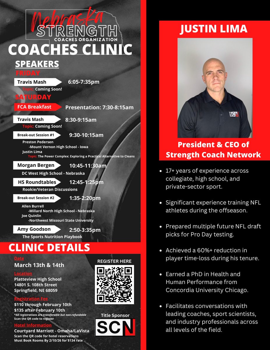 Nebraska Strength Coaches Organization tweet media