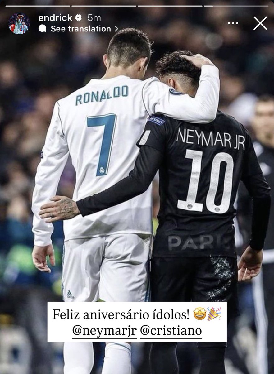 theMadridZone's tweet photo. 🚨 Endrick on IG. 🤍 https://t.co/K6co6wR3qI