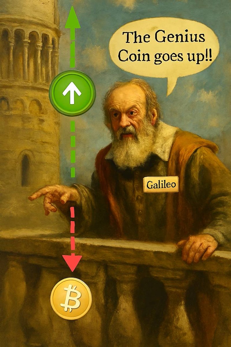 $BTC down
$Genius UP