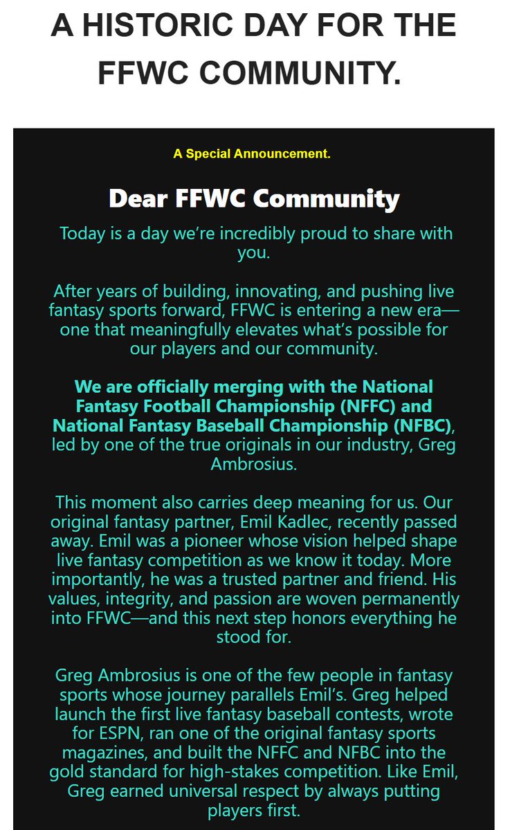 The Circa Fantasy Football World Championship tweet media