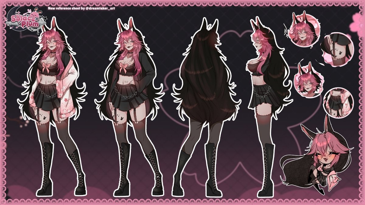 🌸Solace Plum 🐰🖤 tweet media