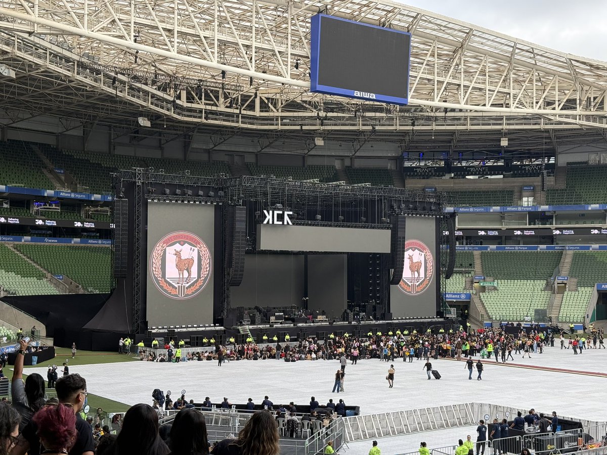 goodbreakbr's tweet image. Já estamos no Allianz Parque para o show do My Chemical Romance (1) no Brasil!