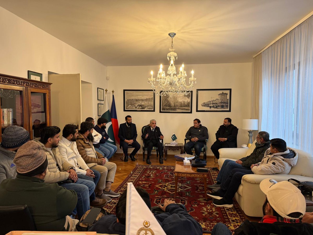 Pakistan Embassy Czech Republic tweet media