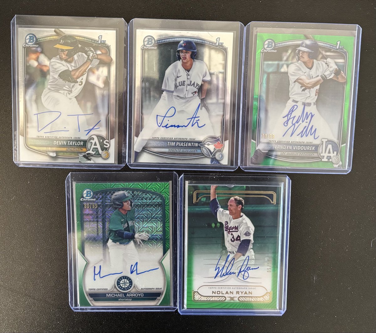 Green themed mail day