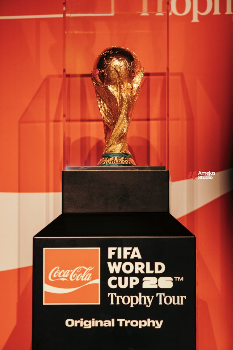 FIFA World Cup Trophy Tour by Coca-Cola in Abidjan 

📸: Desire Ameka
  Ameka Studio

@fifaworldcup @cocacola @canoncnafrica @gettyimages  <a href="/AFPphoto/">AFP Photo</a>