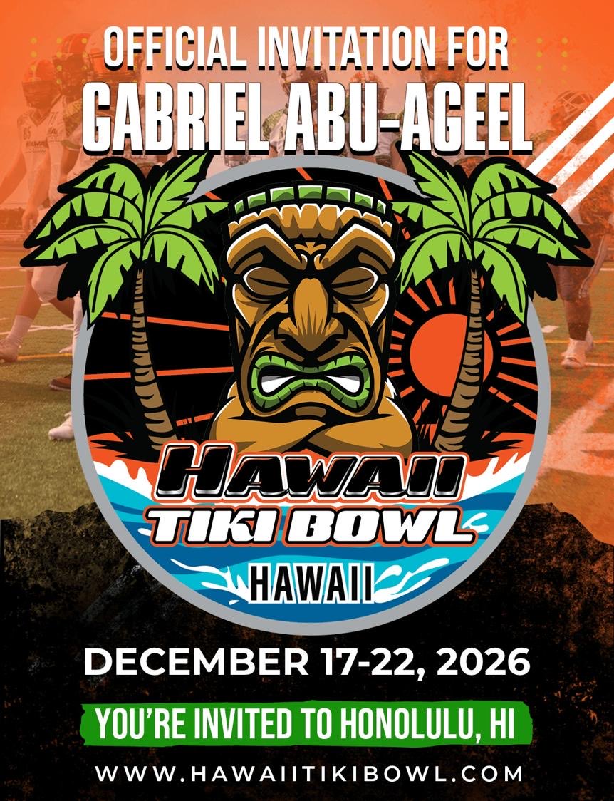Thank you to coach Vince Fillipp, I’m super excited about the bowl invitation!!
<a href="/FillippSAU/">Vince Fillipp</a> 
<a href="/coach_GKelly/">George Kelly</a> 
<a href="/EmpireAthletic1/">Empire Athletics</a>