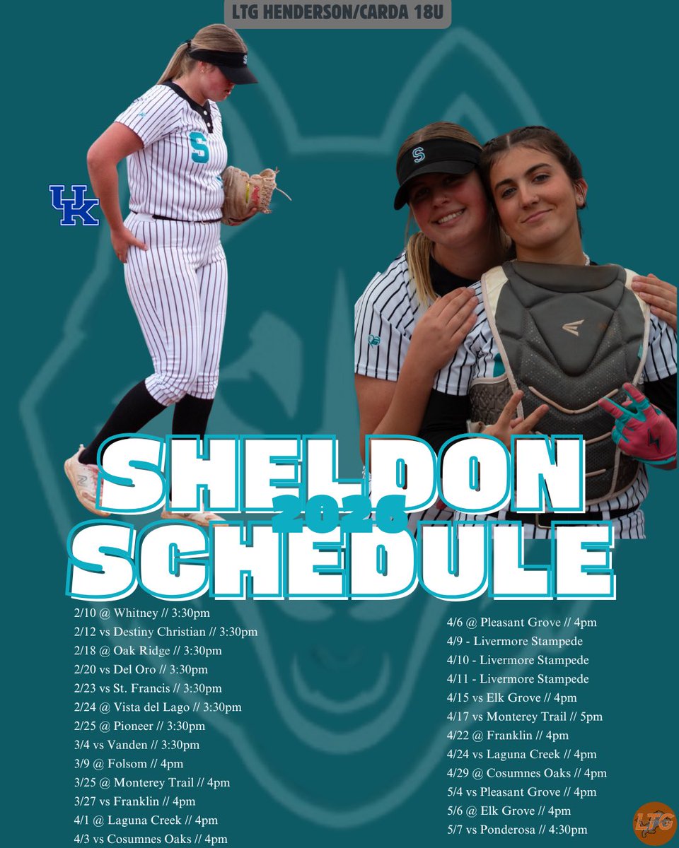 LTGCarda2026's tweet photo. Good Luck, Kwinci!! Wishing our Lion an incredible and memorable high school season!! π¦π€
#ltglions #lovethegame #uksoftball https://t.co/IOCAbQSjXh