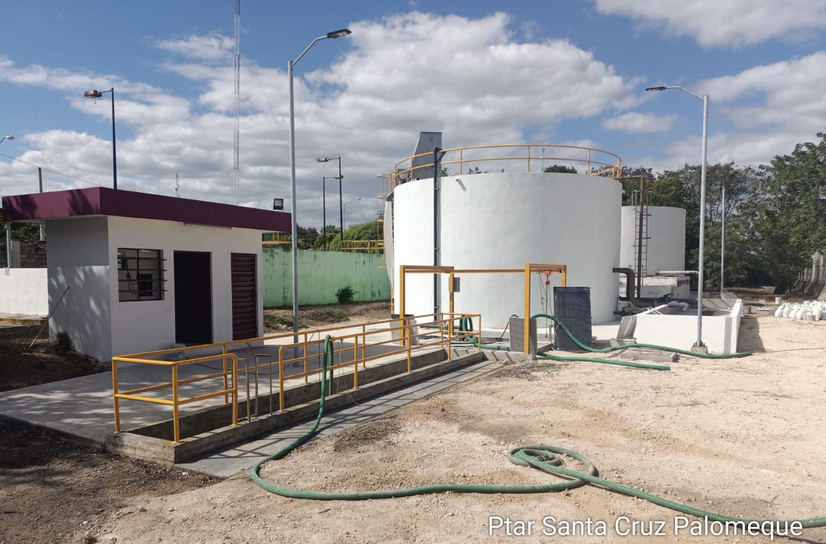 Así va el avance de la rehabilitación de las Plantas de Tratamiento de Aguas Residuales de #SantaCruzPalomeque, #PaseosDeOpichen, #Dzoyola, #FidelVelázquez, #Alemán y #SanPedroCholul.

#RenacimientoMaya  <a href="/huachodiazmena/">Joaquín Díaz Mena</a>  #Japay #AguaPotable  #CONAGUA #PTAR