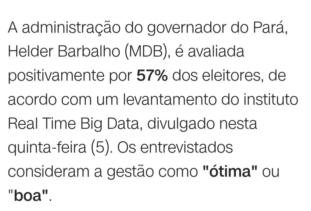 ApocalyptikoMk's tweet photo. 1° ano da Gestão do IgorNãoMando e a avaliação positiva do Helder já caiu + de 20%. Será muito difícil o MDB se manter no governo sem negociar bastante. Isso é reflexo da péssima gestão municipal de Belém. O Igor está em contagem regressiva para sair cargo por incompetência. https://t.co/drAkRIJJBd