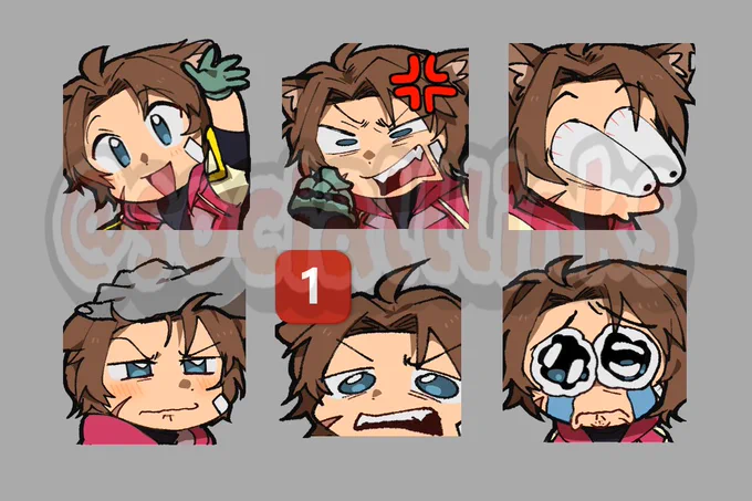 Emote commission for Juki on VGen!