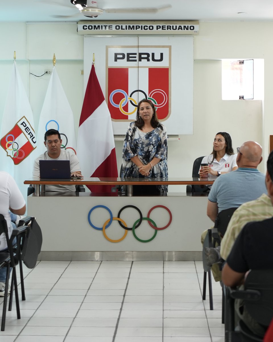 conexionpe16's tweet photo. #SuramericanosJunior | El Comité Olímpico Peruano presentó a Vanessa Endo, directiva del COP, como Jefa de Misión para los próximos juegos Suramericanos Junior del presente año.
Fotos: @copteamperu https://t.co/JKiK0BXP5F