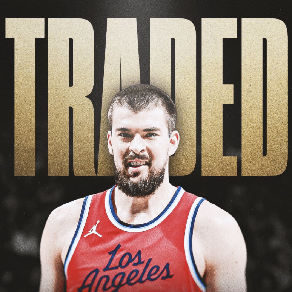 BREAKING: $ZUBAC | Ivica Zubac Trade. The LA Clippers have traded Ivica Zubac to the Indiana Pacers, per ESPN sources and first reported by Shams Charania on X.

$ZUBAC
news: espn.com/nba/story/_/id…
comm: x.com/i/communities/…