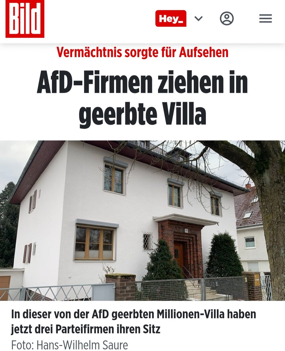 Danke an die wundervolle Helga Schwab, die ihr Vermächtnis unserer Heimat Deutschland gewidmet hat! Möge sie in Frieden ruhen! 💙