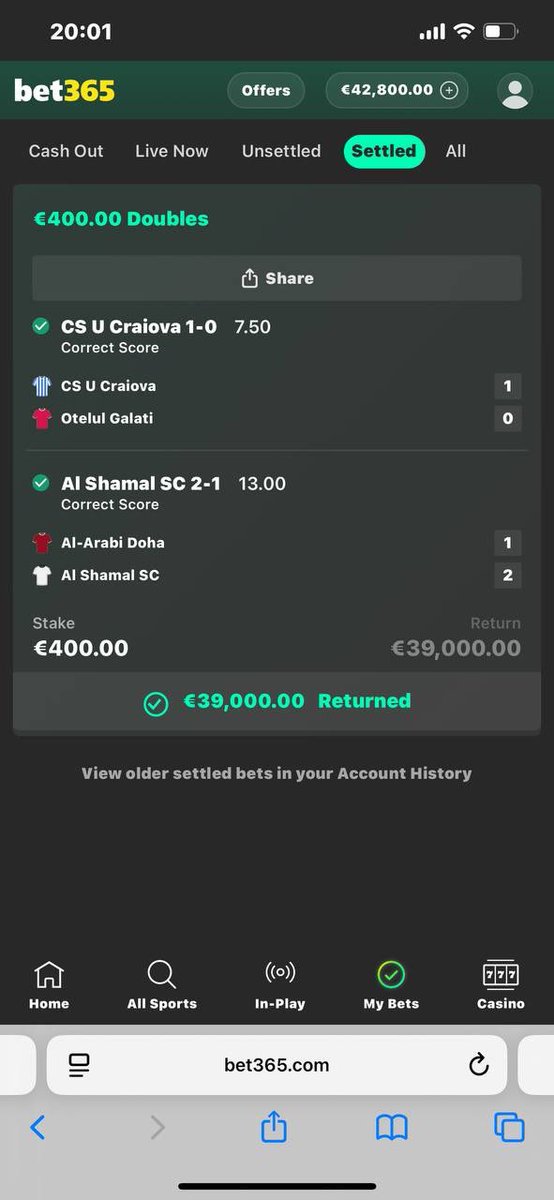 Amazing 🤩 results 
Over 39k won today.
People in my telegram channel keep winning with me everyday.
Don’t miss next game, click the link on my bio to join my telegram platform channels