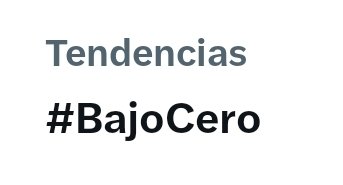 AlejandraCoo13's tweet photo. #BajoCero es tt https://t.co/Jt3hLcIeCH