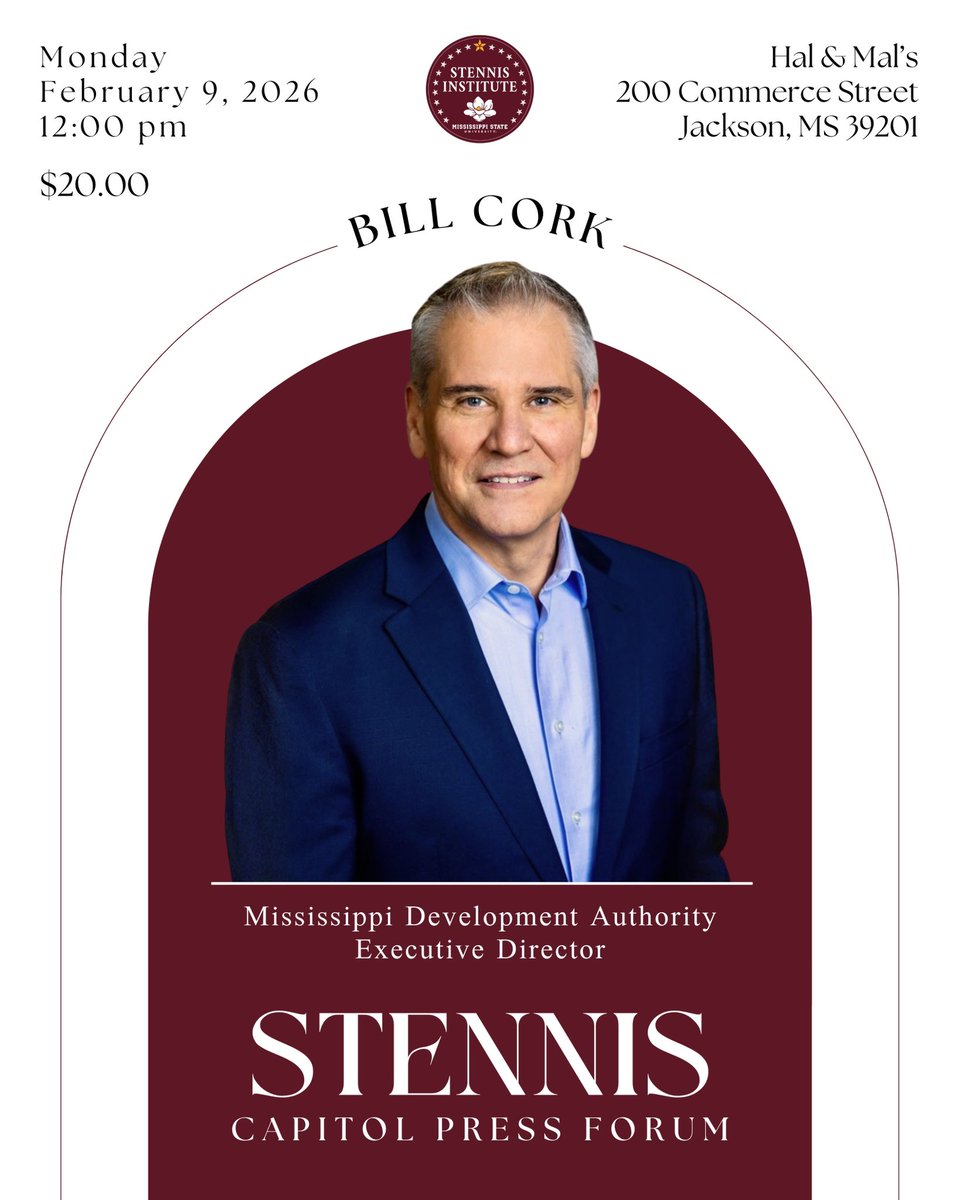 Stennis Institute tweet media