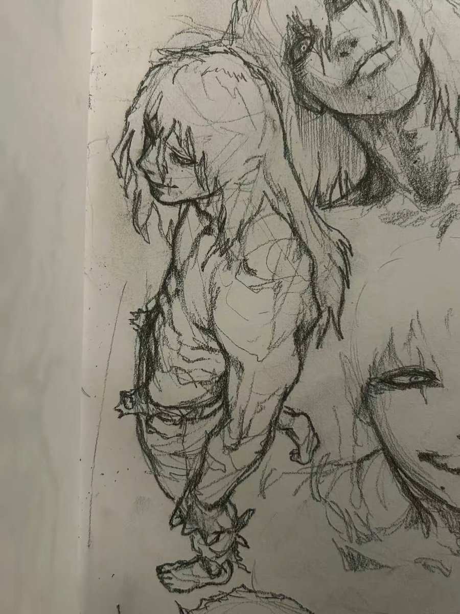 Oliver_jin_wang's tweet image. Shigaraki sketches
Back to sketches for a bit. Bro at sum point sum one fund me an ipad or sum imma make a fanfic comic n spam digital
#mha