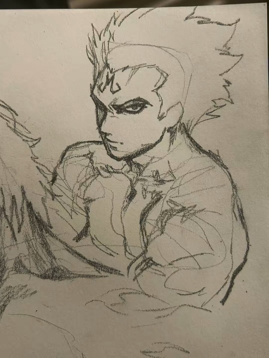 Oliver_jin_wang's tweet image. Shigaraki sketches
Back to sketches for a bit. Bro at sum point sum one fund me an ipad or sum imma make a fanfic comic n spam digital
#mha