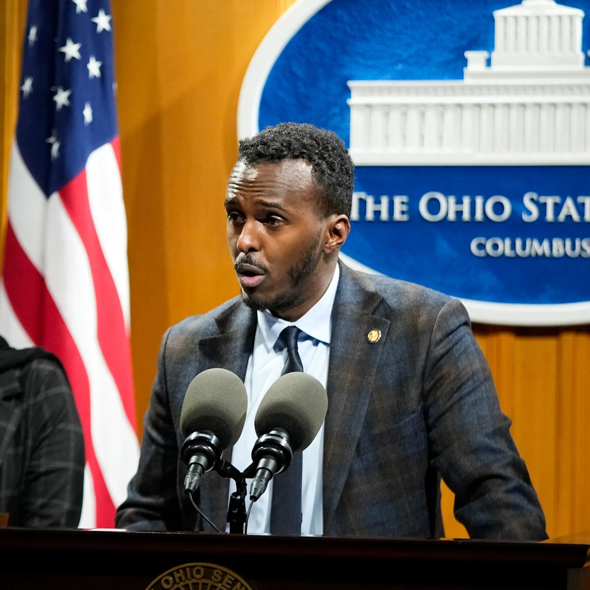 EricLDaugh's tweet image. 🚨 JUST IN: Americans are demanding the denaturalization and deportation of Somali Ohio State Rep. Ismail Mohamed after he filed legislation to BLOCK ICE enforcement and shield illegals

These INVADERS came here to destroy our republic.

I WANT THEM ALL GONE.