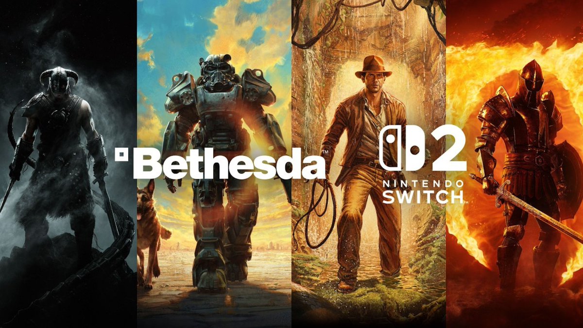 #GAMING 🎮💥 <a href="/BethesdaLATAM/">Bethesda LATAM</a>  y #MachineGames ya le están apuntando a tu #NintendoSwitch 2

Durante el Direct soltaron la bomba: varios de sus títulos más pesados llegarán a la nueva consola de Nintendo.  #BornToBeGeek

👉 Todos los detalles lacomikeria.com/2026/02/05/bet…