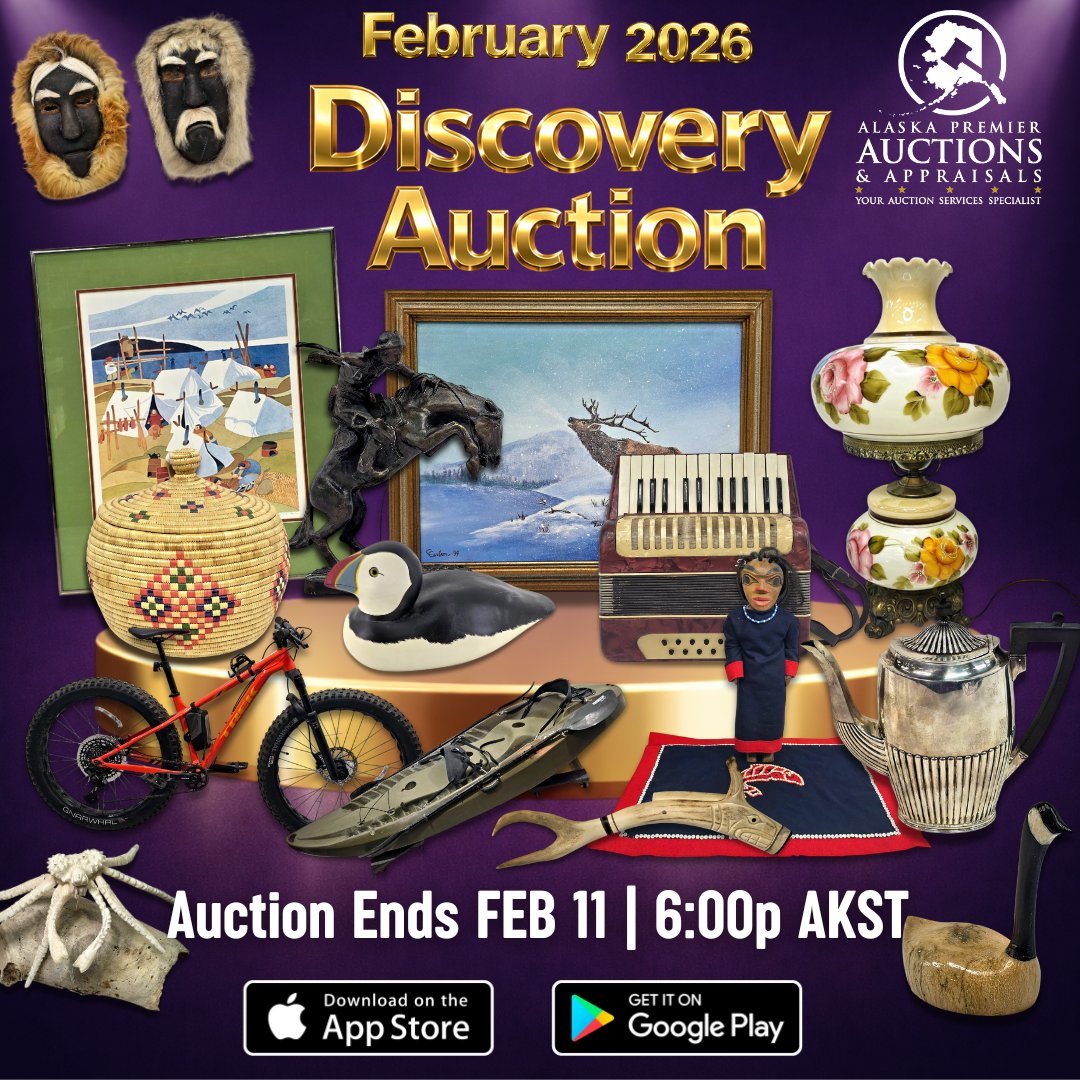 Alaska Premier Auctions & Appraisals tweet media