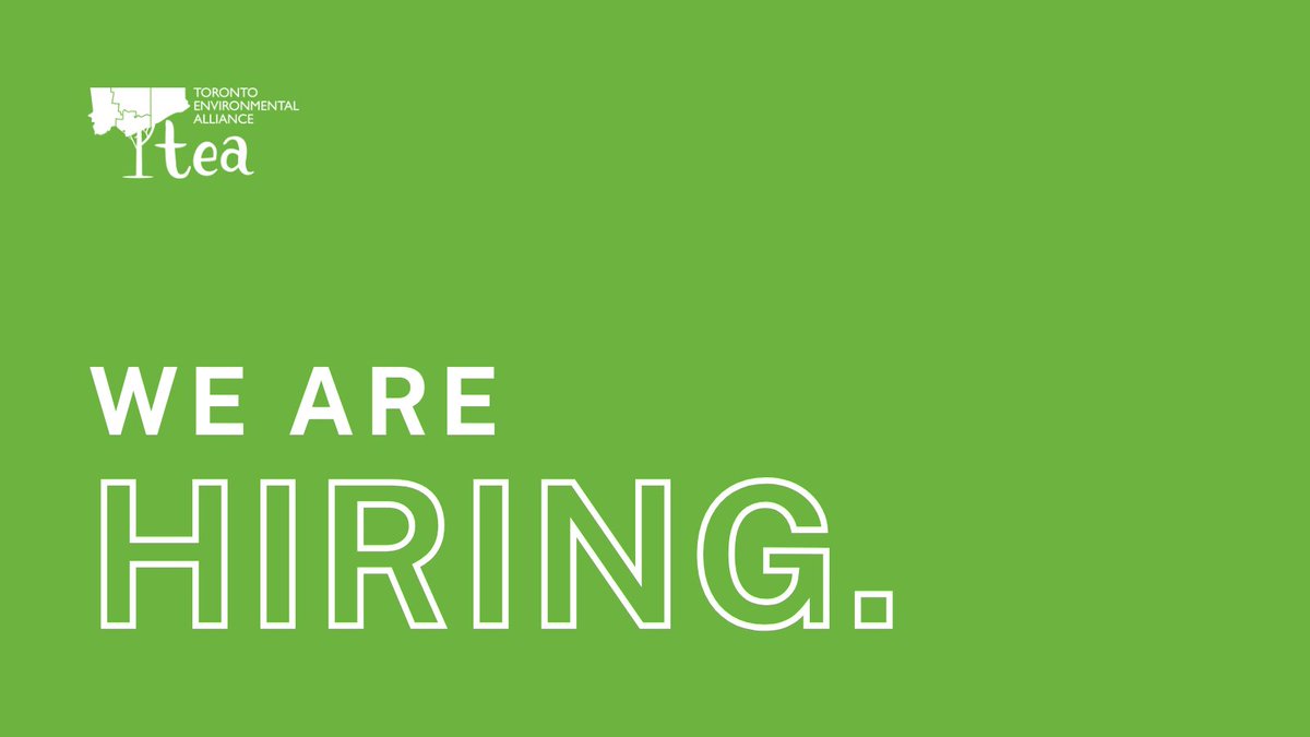 Toronto Environmental Alliance (TEA) tweet media