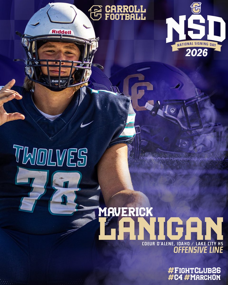 Carroll College Football tweet media