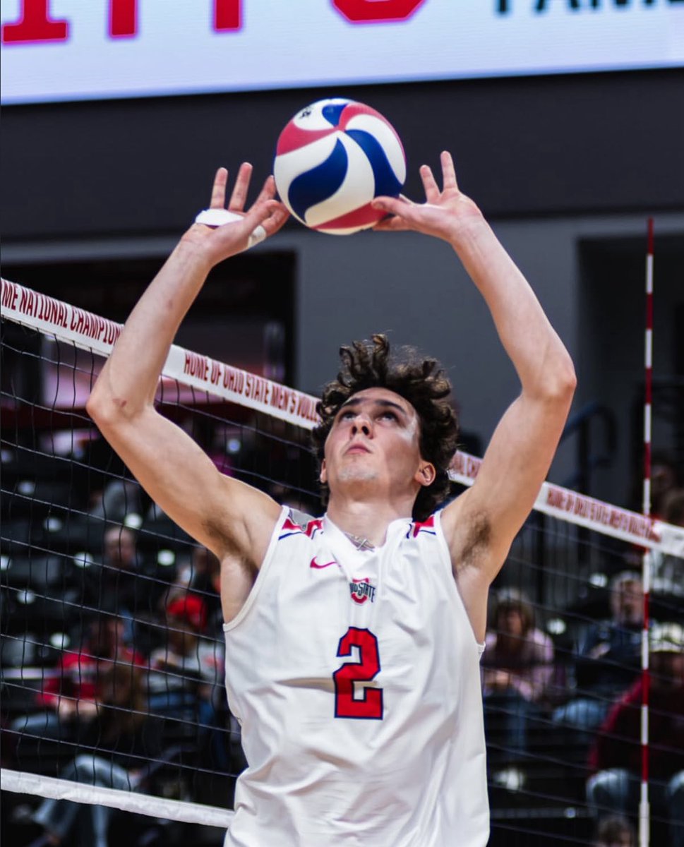 RedHawkVB's tweet photo. It’s the first #ProgramShowdown of the Mens College season. Double State Champs and seniors from the 🐐Squad Devlin Biggs & Christian Teresi open conference play as NKU takes on OSU in Kentucky 🥊 #ProgramLegends #NCAAVB 👏 https://t.co/u1X4dBX0kr