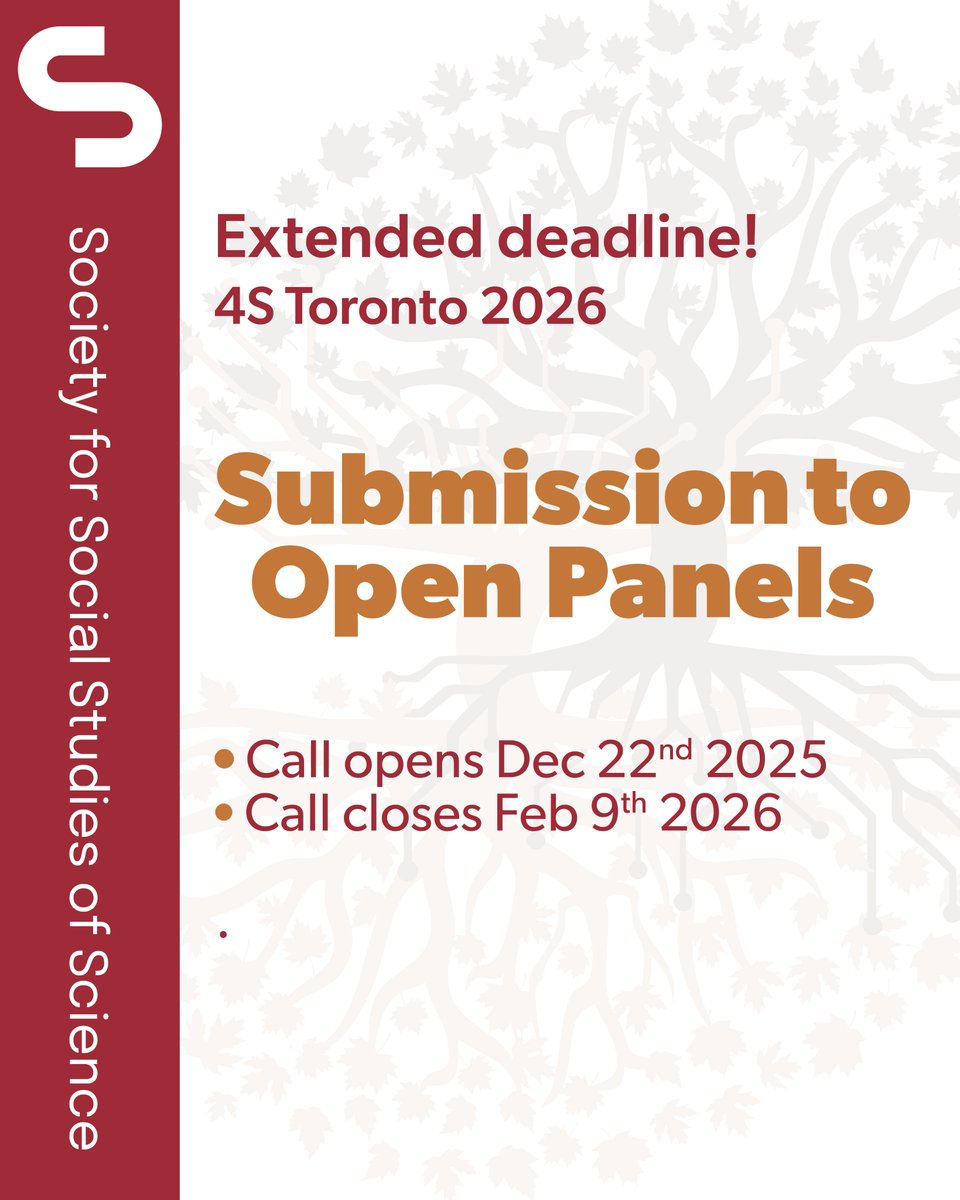 The Society for Social Studies of Science tweet media