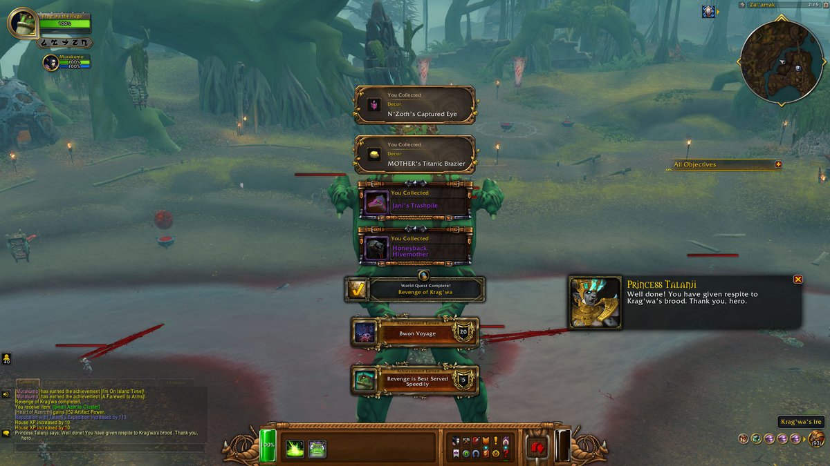 TheRealKayan's tweet photo. GAMERS! It happened!! After a long farm, several failed attempts at the world quests, I did it! I completed "A Farewell to Arms" today and I am ecstatic, the Eye of N'zoth is mine to display, muahahahahah! 🧿🦖☕️
#EdiriveGaming #worldofwarcraft #metaAchievement https://t.co/SrPLWWcbGI
