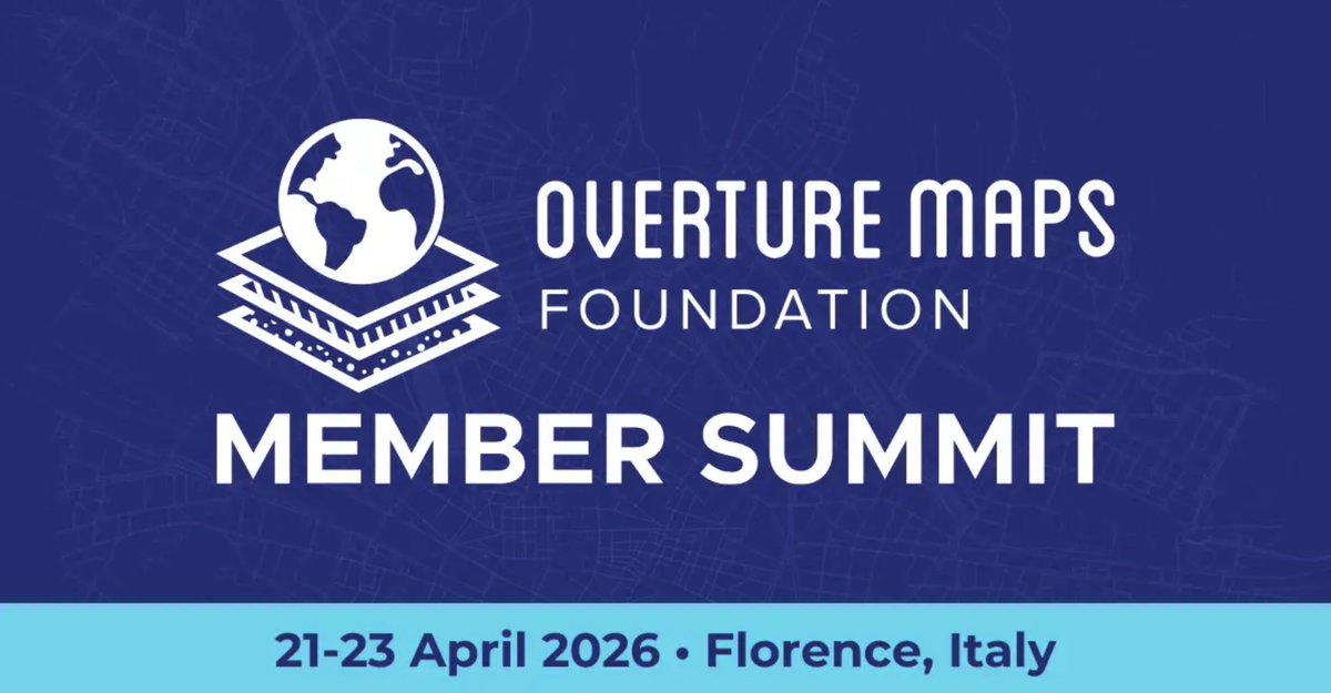 Overture Maps Foundation tweet media