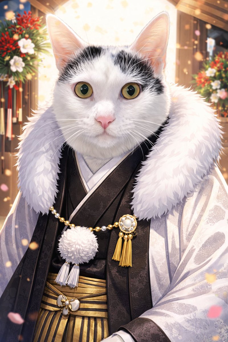 おはようございます😃
空は成人式を迎えようとしています。発情期が近いです。
AIの作品ですが、田舎の成人式に出る男の子になってしまいました🤣ヤンチャ坊主だから当然かも。

皆さんにとって佳き日になりますように🙏

週末の雪にご注意ください☃️