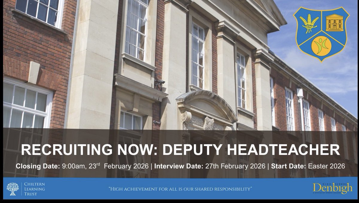 Denbigh High School tweet media